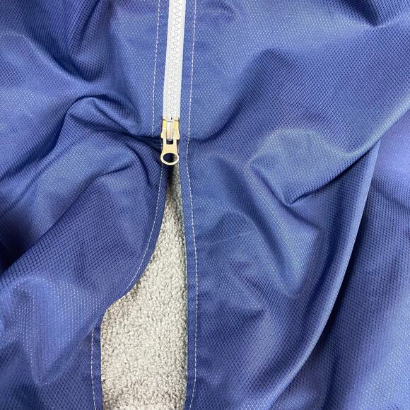 SPEEDO Navy Parka Fleece Lined Hooded Knee Length Unisex M Swimming Jacket - Picture 8 of 9